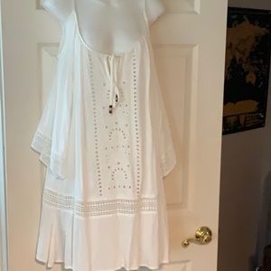 BLUE ISLAND BCH Swim Coverup W/Straps 3/4 Sleeves